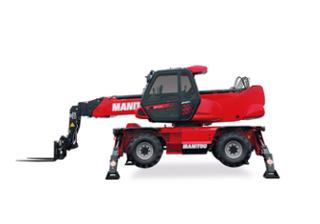 Location Chariot télescopique rotatif / Chariot télescopique diesel Manitou MRT 2145 easy